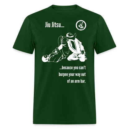 Unisex Classic T-Shirt | Jiu Jitsu Arm Bar Design - forest green