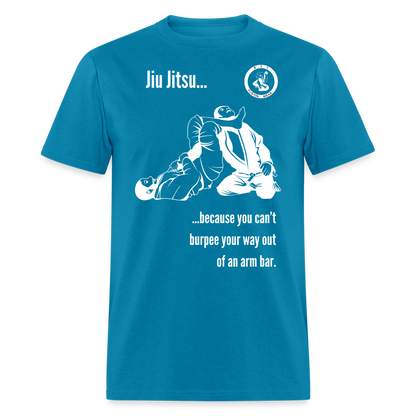 Unisex Classic T-Shirt | Jiu Jitsu Arm Bar Design - turquoise