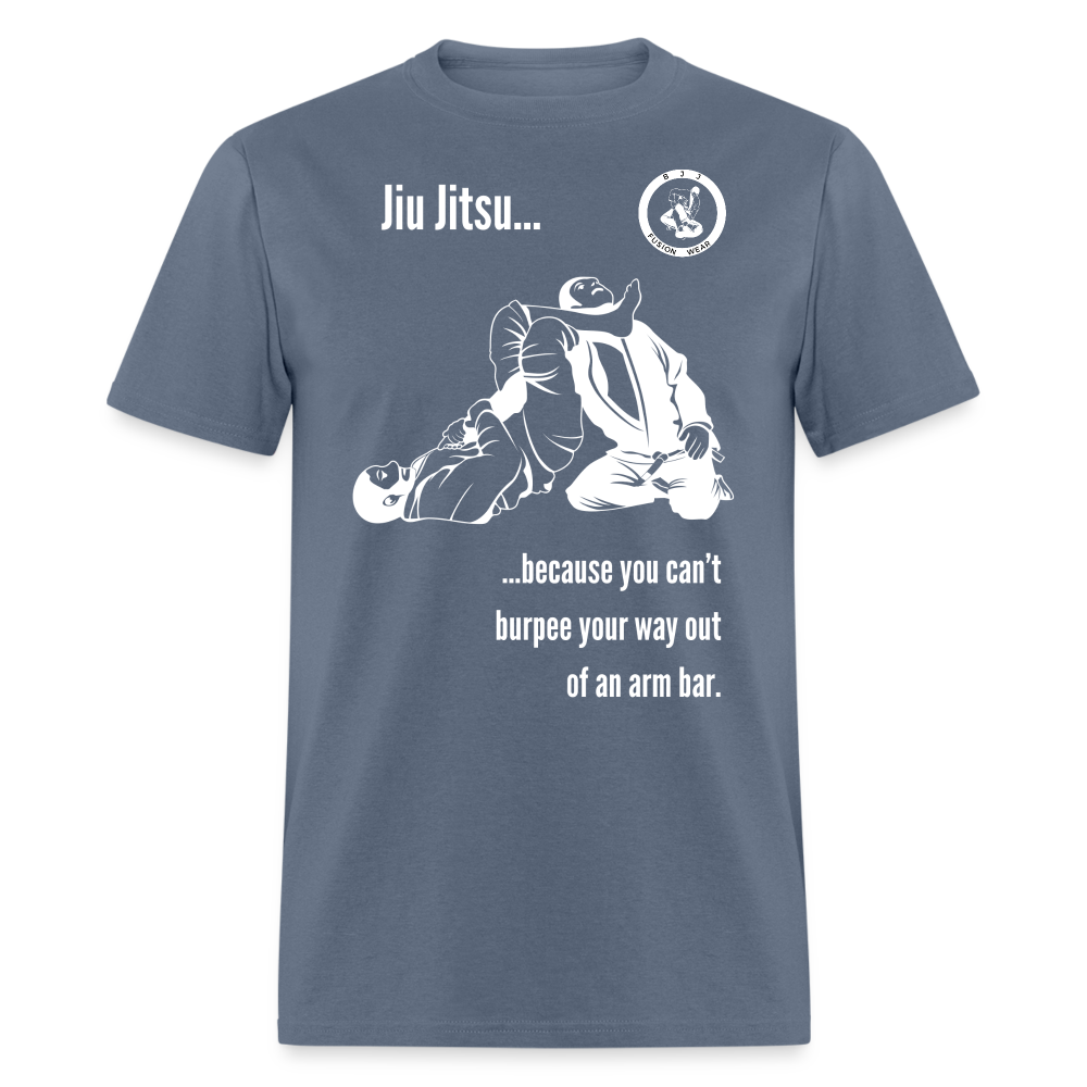 Unisex Classic T-Shirt | Jiu Jitsu Arm Bar Design - denim