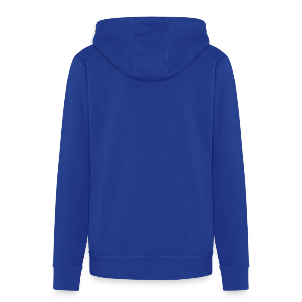 Adidas Unisex Fleece Hoodie | Jiu Jitsu Arm Bar Design White Graphics - royal blue