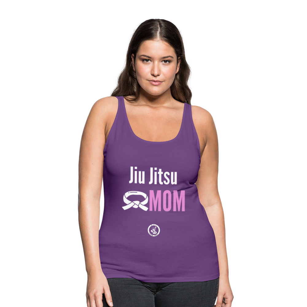 Jiu Jitsu Mom | Women’s Premium Tank Top - purple