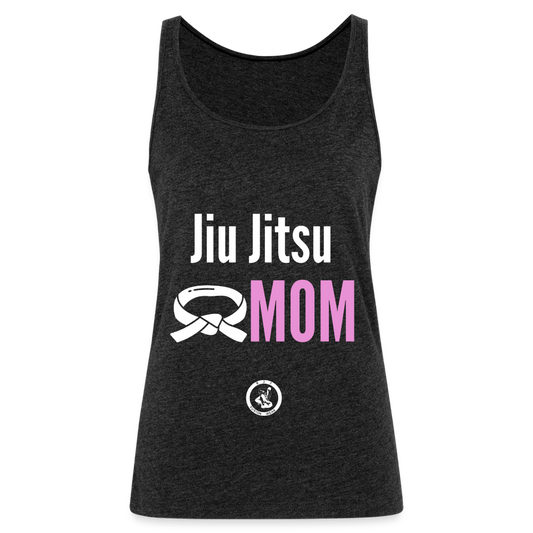 Jiu Jitsu Mom | Women’s Premium Tank Top - charcoal grey