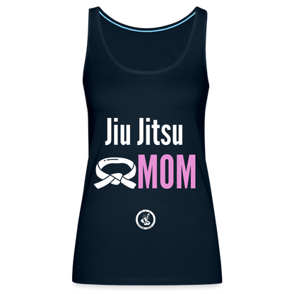 Jiu Jitsu Mom | Women’s Premium Tank Top - deep navy