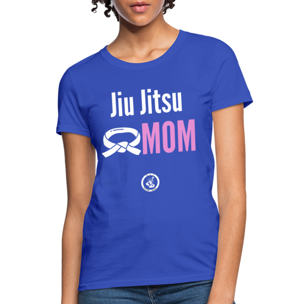 Jiu Jitsu Mom Women's T-Shirt - royal blue