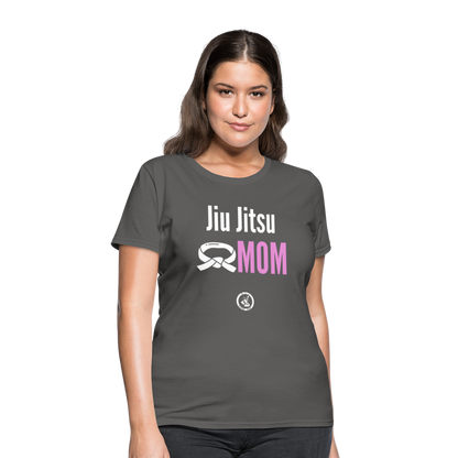 Jiu Jitsu Mom Women's T-Shirt - charcoal