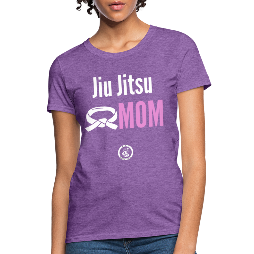 Jiu Jitsu Mom Women's T-Shirt - purple heather