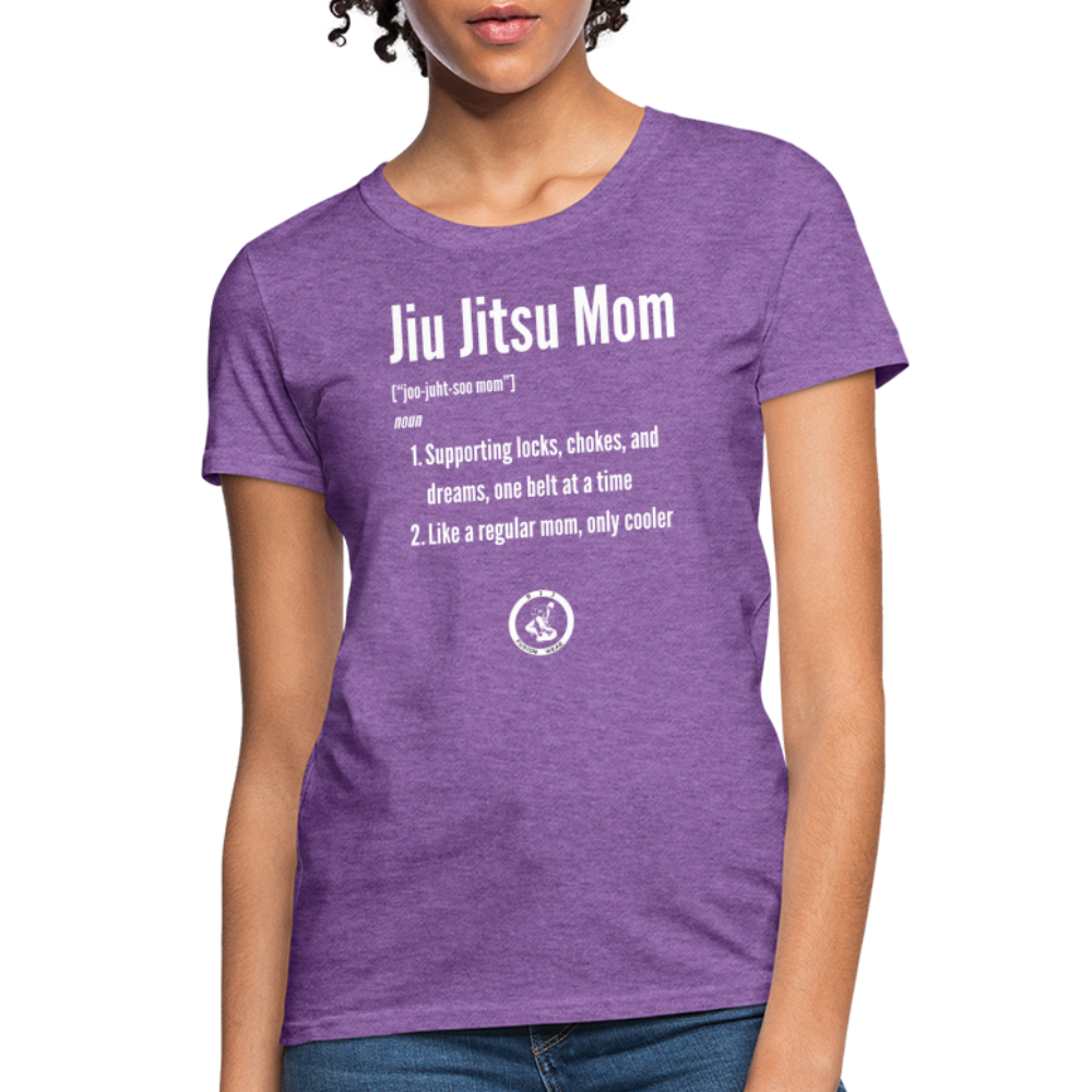 Jiu Jitsu Mom Defined | Women's T-Shirt - purple heather